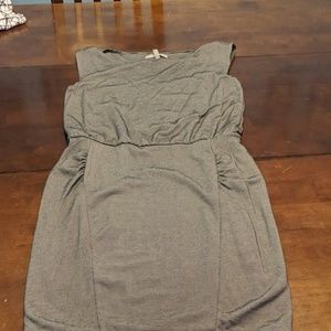 Tank dress with full coverage back